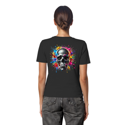 Explosion of Life - Fitted Ladies Organic Shirt