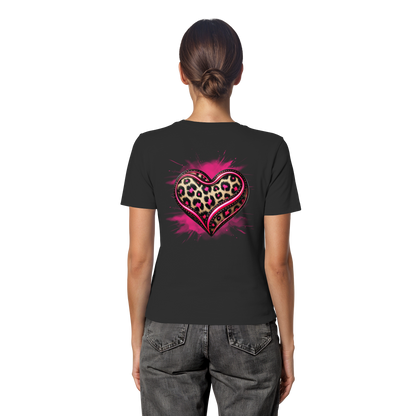 Wild Heart - Fitted Ladies Organic Shirt