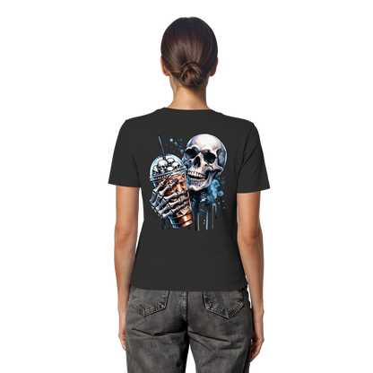 Chill Skull - Fitted Ladies Organic Shirt