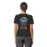 Punk Neon Teddy - Chemise bio ajustée pour femme
