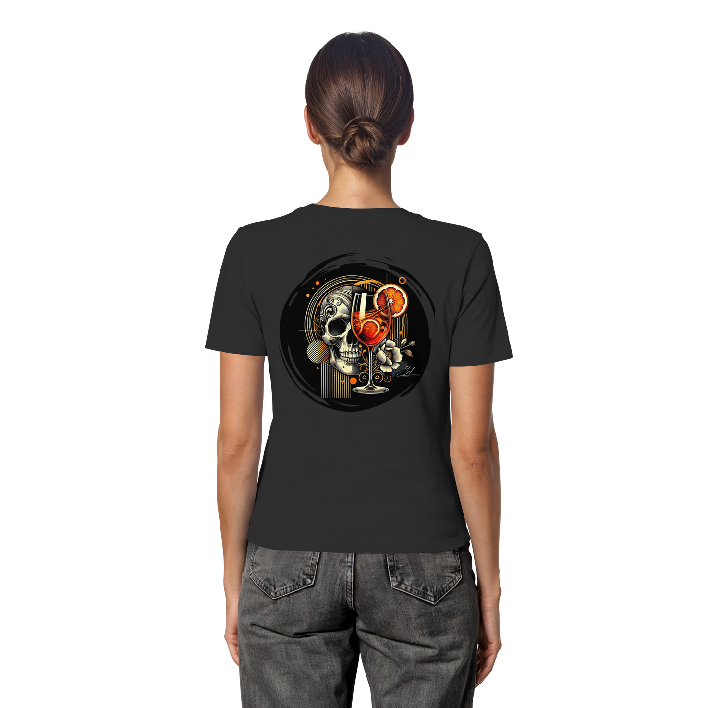 Spirit of the night - Fitted Ladies Organic Shirt