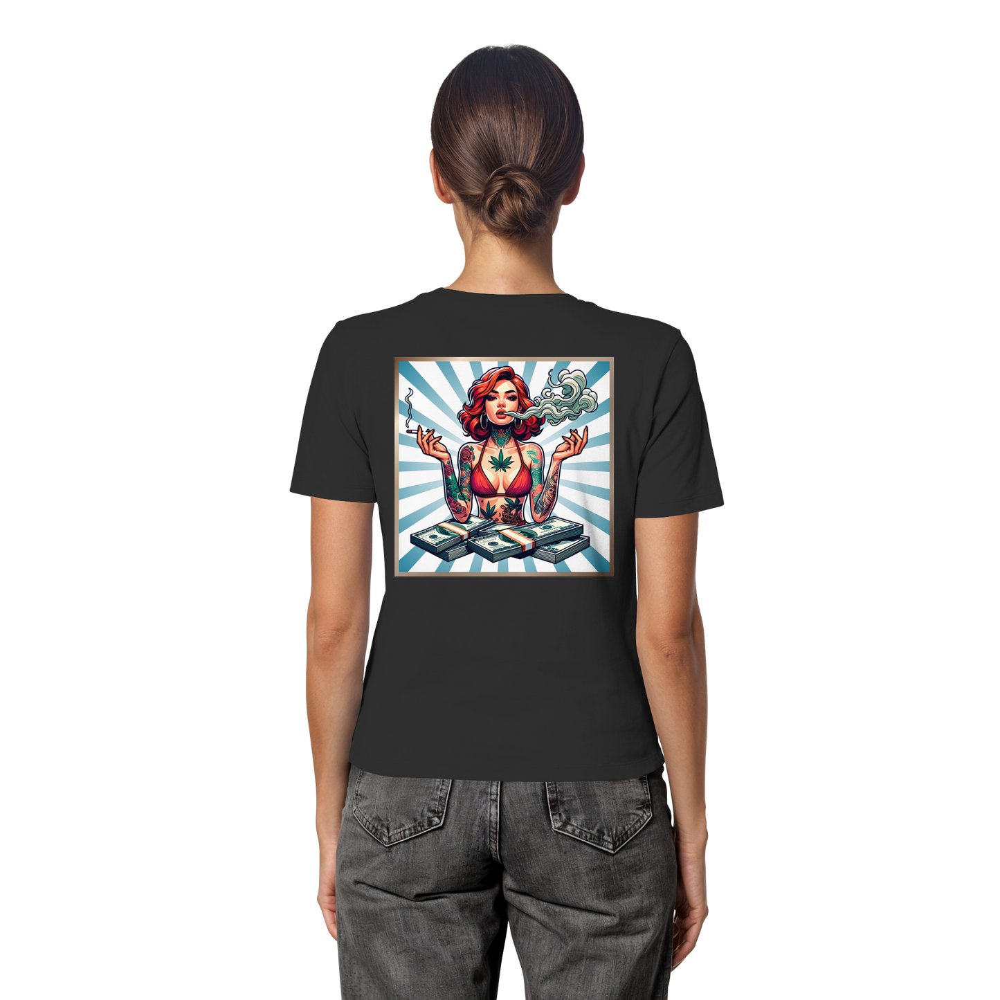 Rebel Rich - Fitted Ladies Organic Shirt