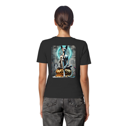 Mystic Cat - Fitted Ladies Organic Shirt