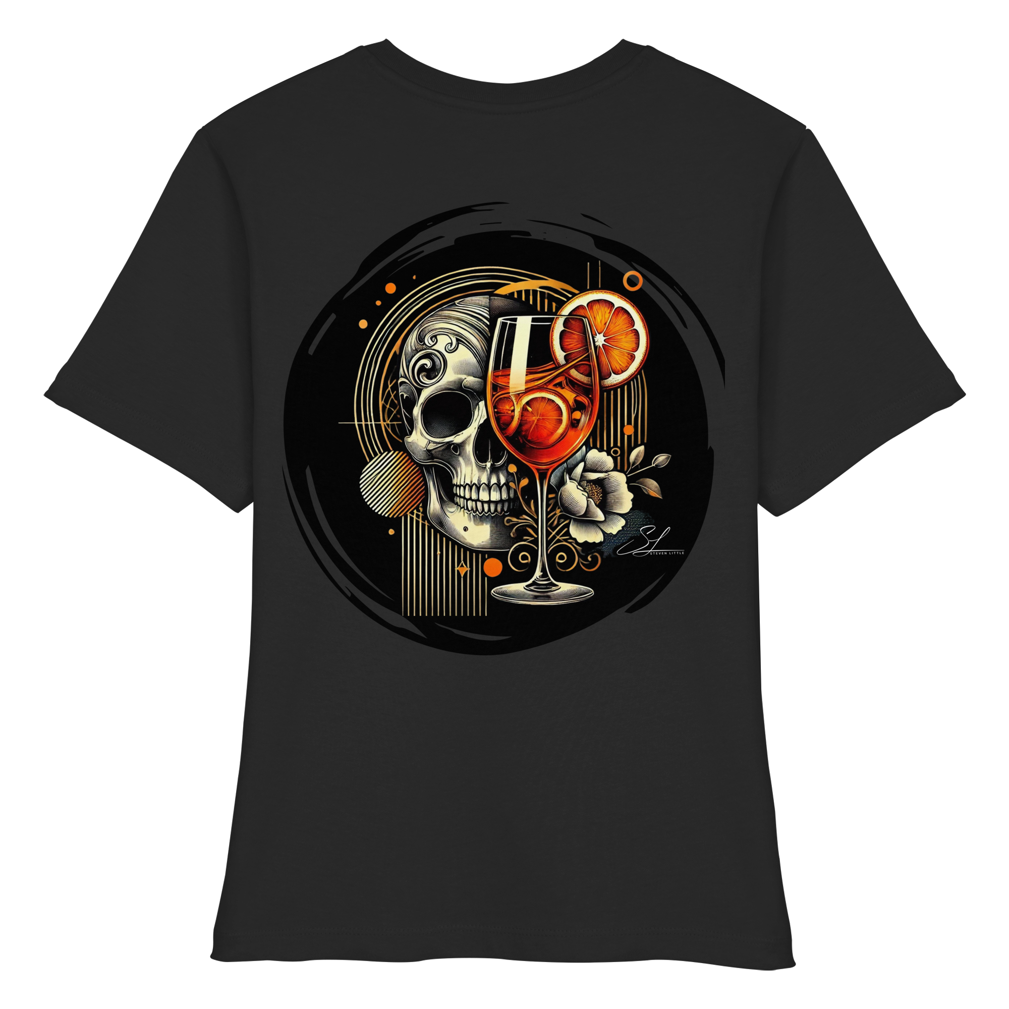 Spirit of the night - Fitted Ladies Organic Shirt