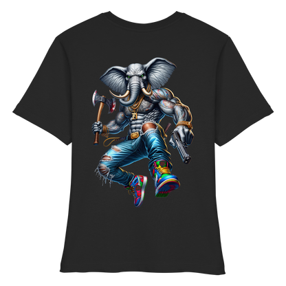 Elephant Warrior - Fitted Ladies Organic Shirt