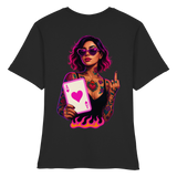 Queen of Hearts - Fitted Ladies Organic Shirt