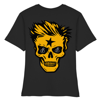 Golden Skull - Fitted Ladies Organic Shirt