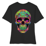 Psychedelic Skull - Fitted Ladies Organic Shirt