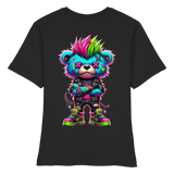 Punk Neon Teddy - Chemise bio ajustée pour femme