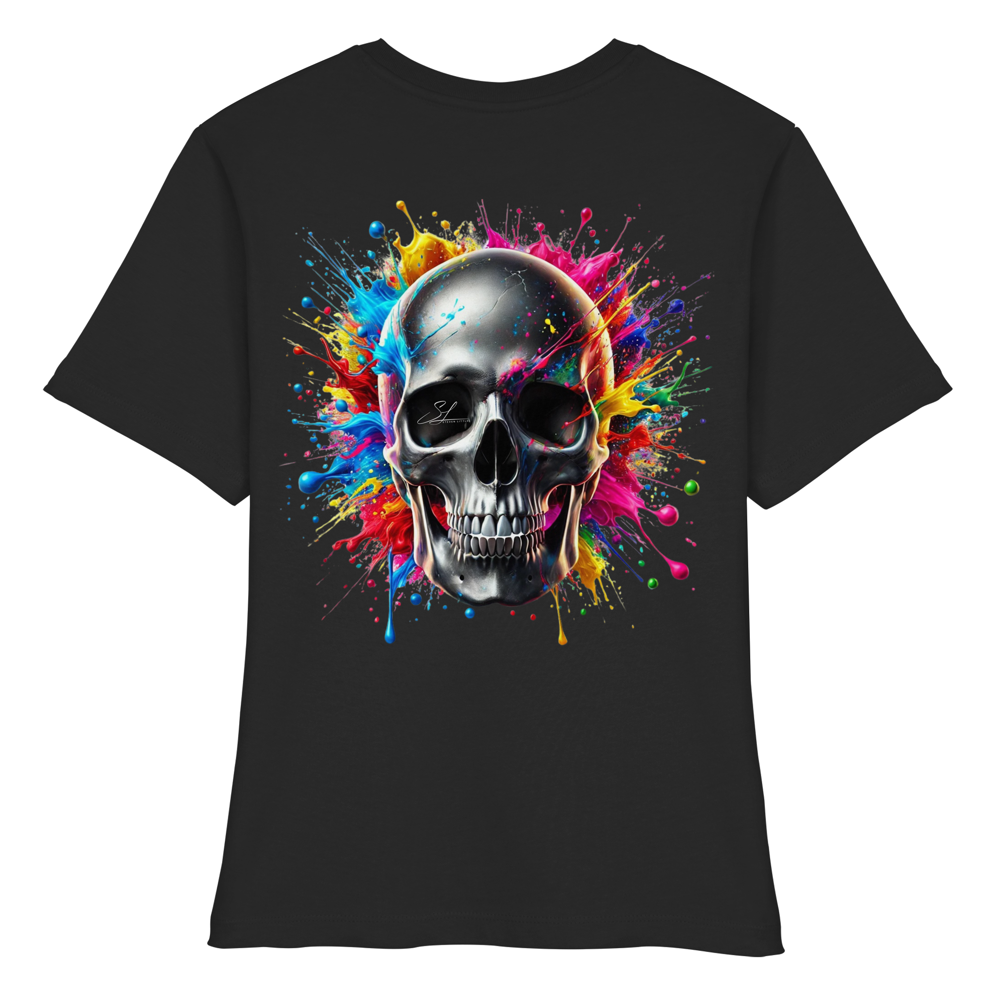 Explosion de vie - Chemise bio ajustée pour femme