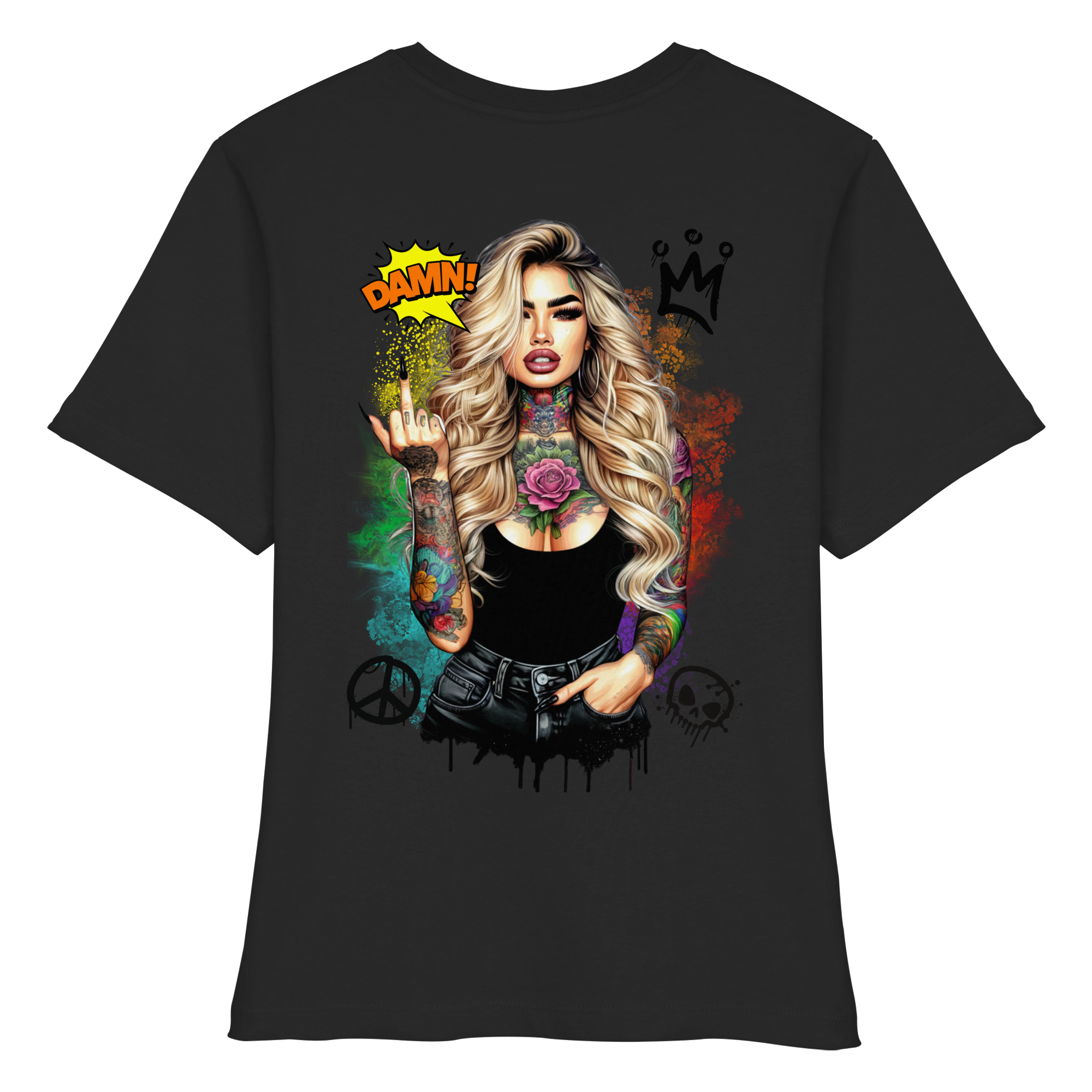 Ink Queen - Fitted Ladies Organic Shirt