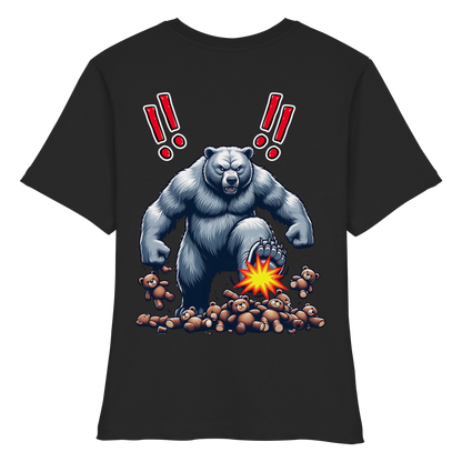 Teddy Terror - Fitted Ladies Organic Shirt