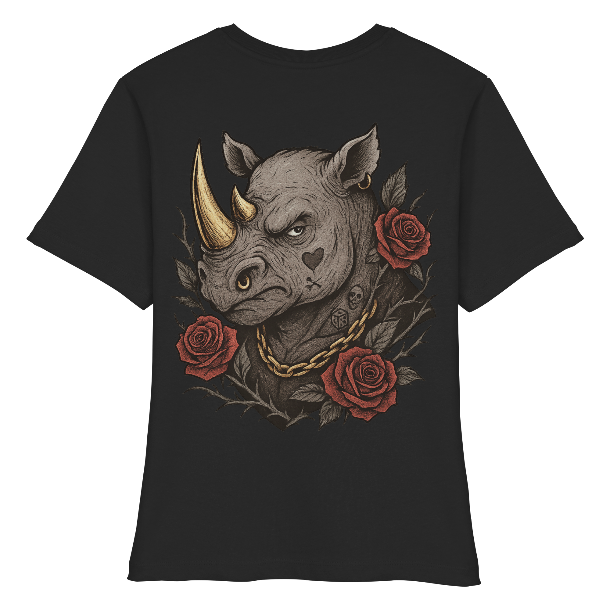 Inked Rhino - Fitted Ladies Organic Shirt