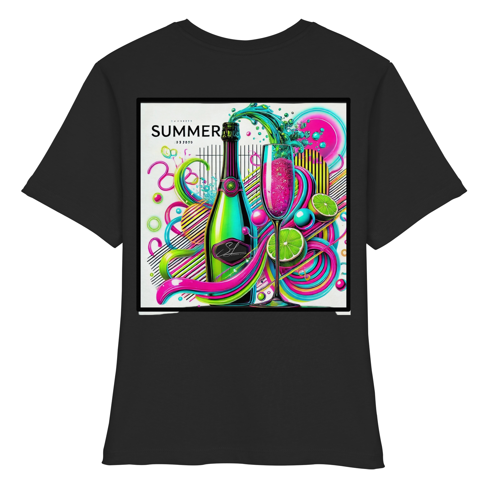 Neon Fresh - Fitted Ladies Organic Shirt