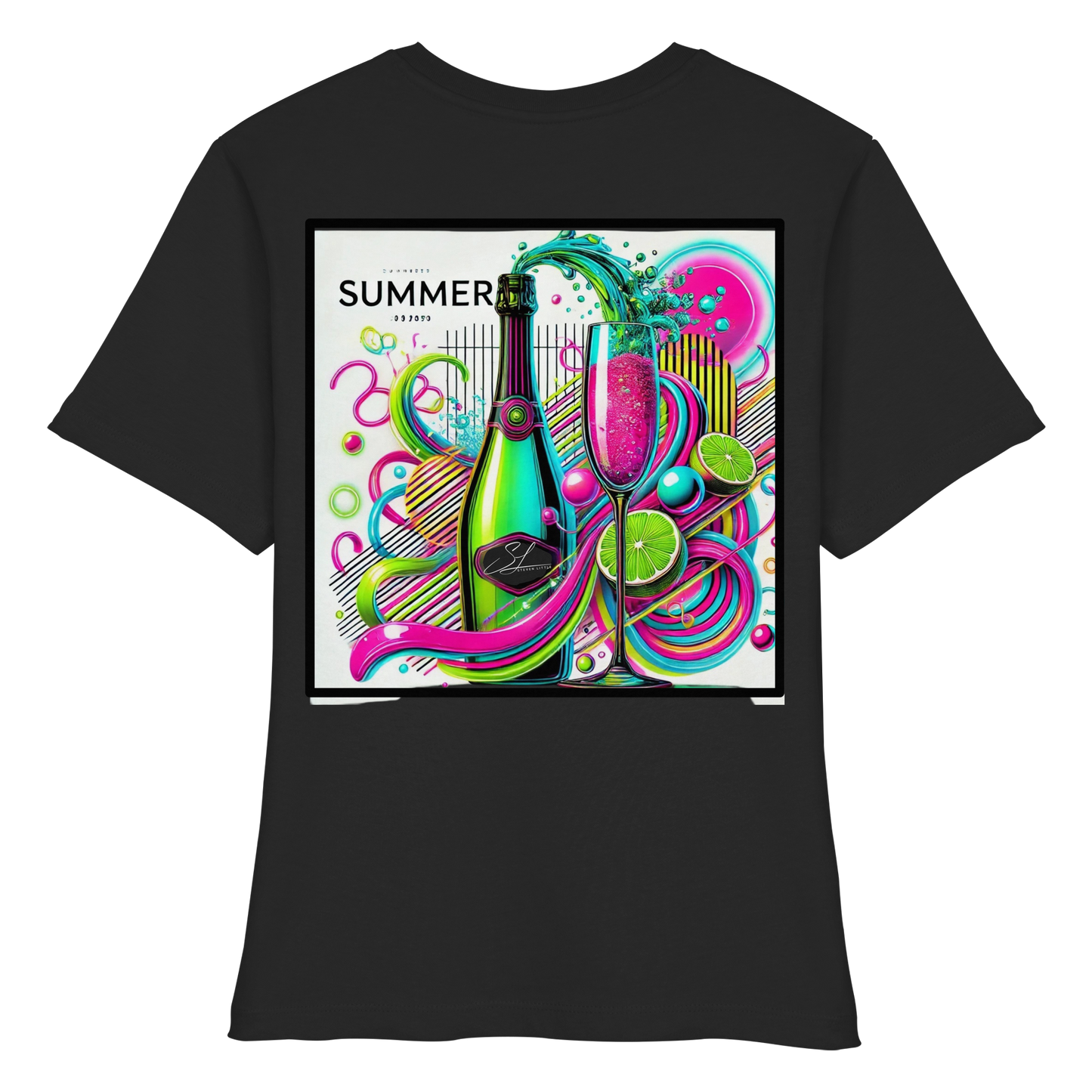 Neon Fresh - Fitted Ladies Organic Shirt