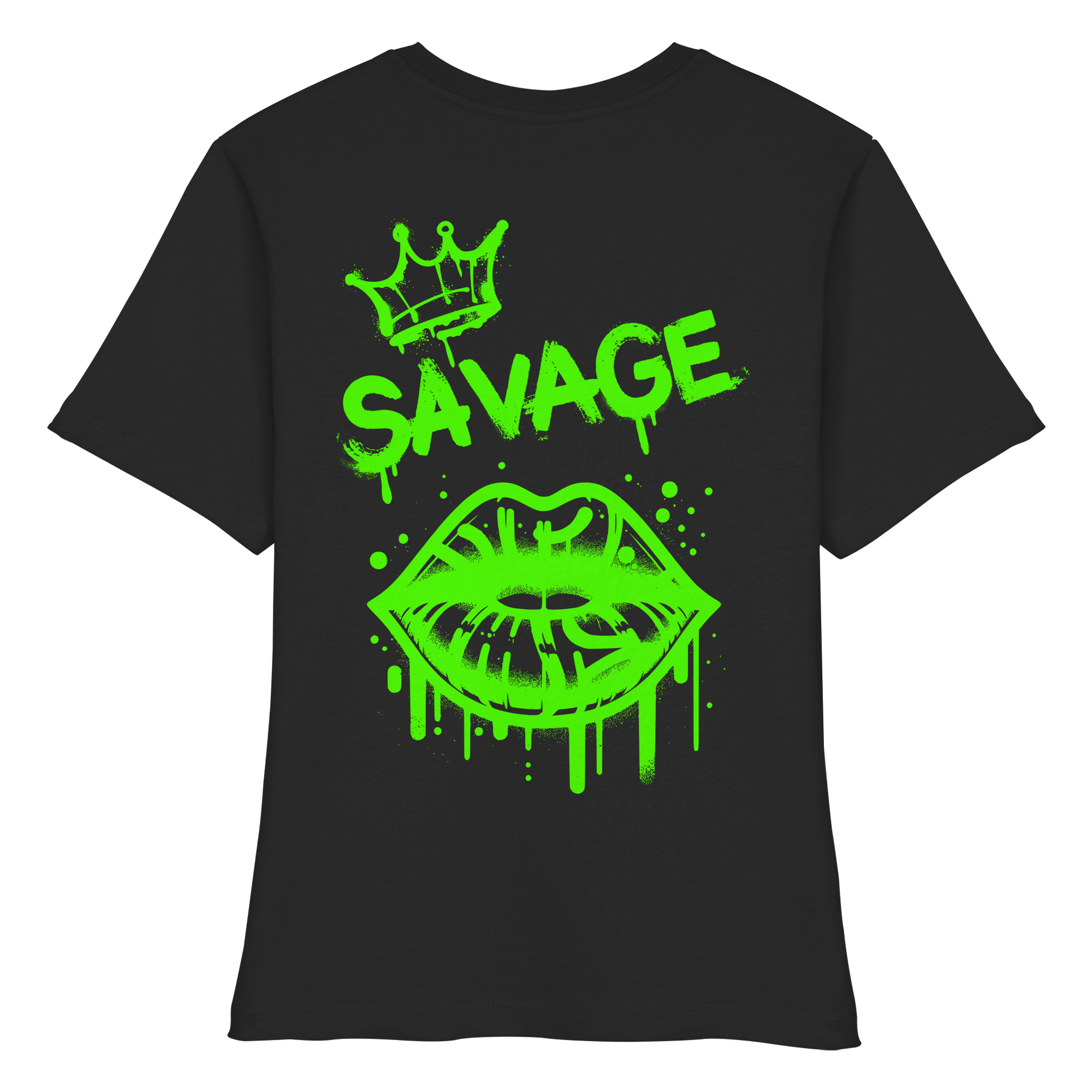 Kiss of Attitude - Fitted Ladies Organic Shirt