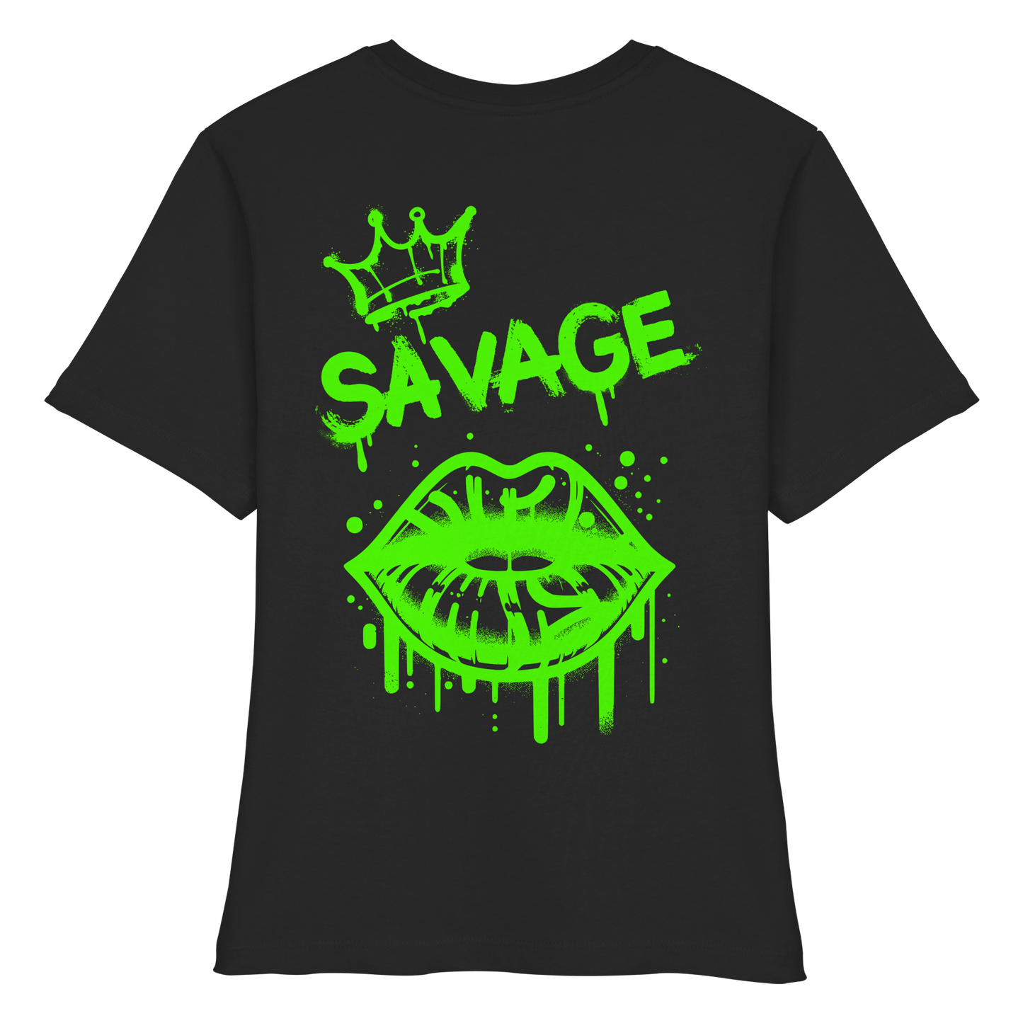 Kiss of Attitude - Fitted Ladies Organic Shirt