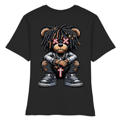 Bad Ass Teddy - Fitted Ladies Organic Shirt