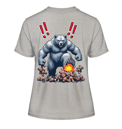 Teddy Terror - Fitted Ladies Organic Shirt