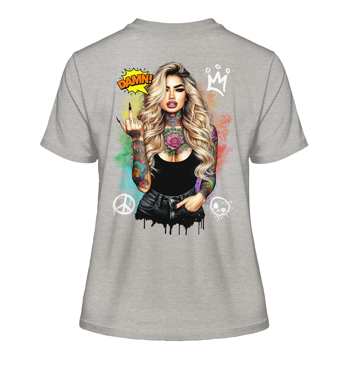 Ink Queen - Fitted Ladies Organic Shirt