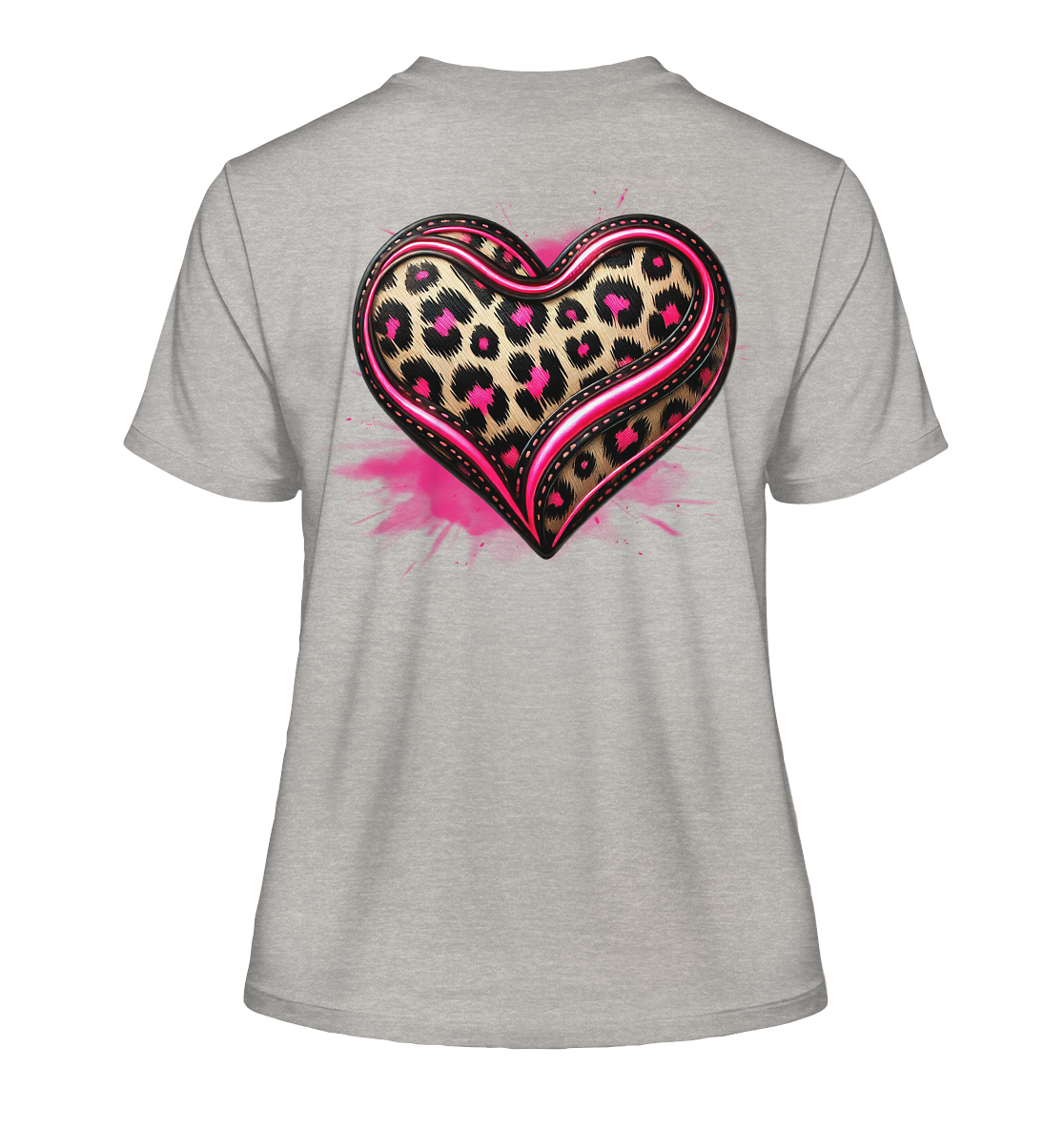 Wild Heart - Fitted Ladies Organic Shirt