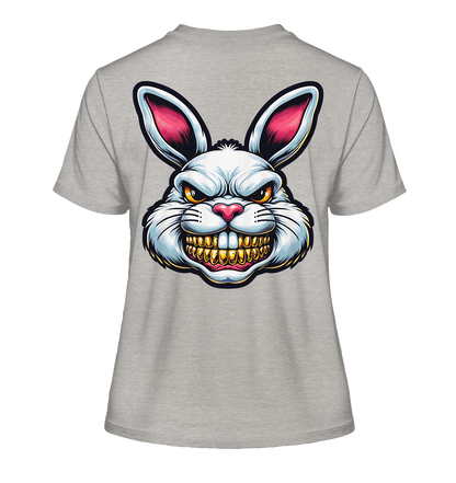 ToothBunny Terror - Fitted Ladies Organic Shirt