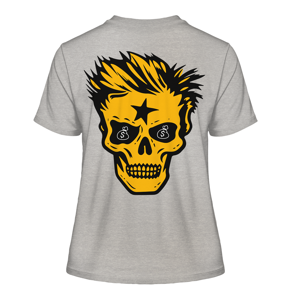Golden Skull Dreams - Chemise bio ajustée pour femme