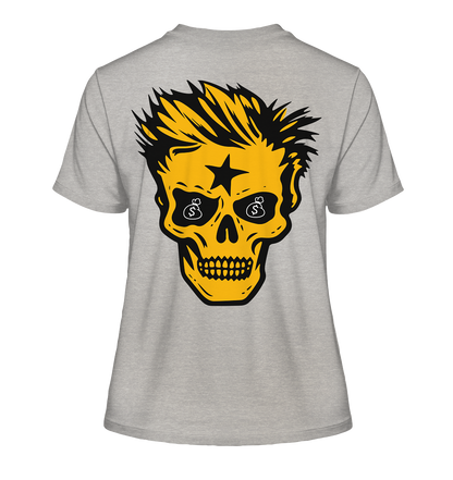 Golden Skull Dreams - Chemise bio ajustée pour femme