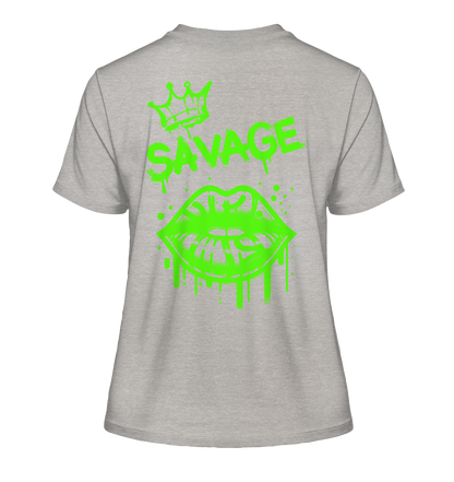 Kiss of Attitude - Fitted Ladies Organic Shirt