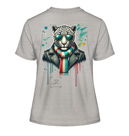 Urban Leopard - Fitted Ladies Organic Shirt