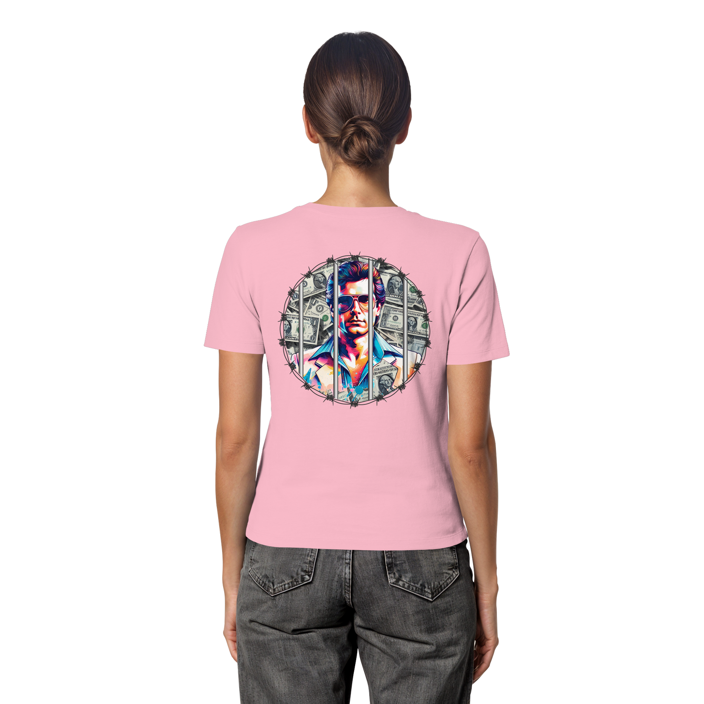 Money Maker - Fitted Ladies Organic Shirt