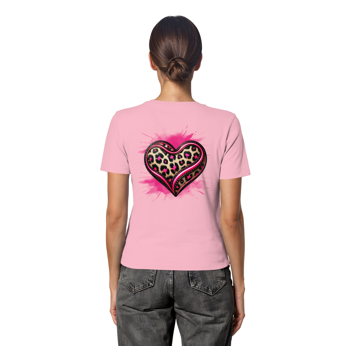 Wild Heart - Fitted Ladies Organic Shirt