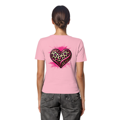 Wild Heart - Fitted Ladies Organic Shirt