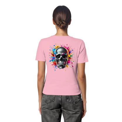 Explosion of Life - Fitted Ladies Organic Shirt