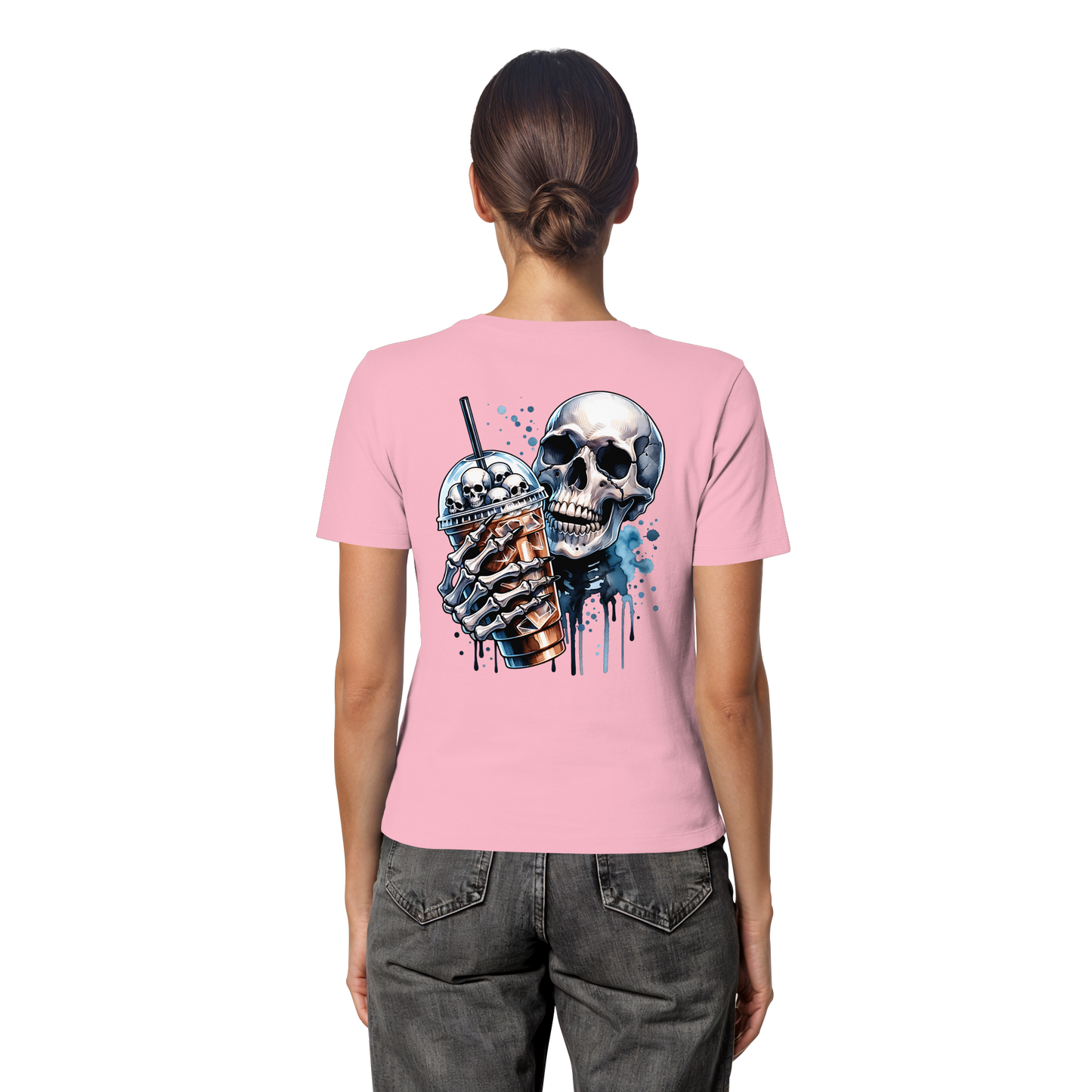 Chill Skull - Fitted Ladies Organic Shirt