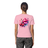 Cherry Kisses - Fitted Ladies Organic Shirt