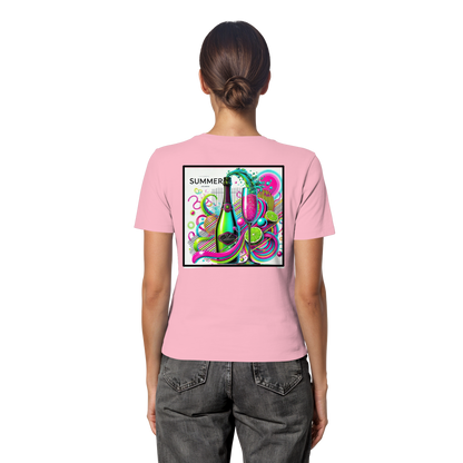 Neon Fresh - Fitted Ladies Organic Shirt