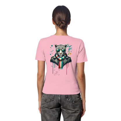 Urban Leopard - Fitted Ladies Organic Shirt