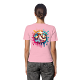 Sunset Vibes Dice - Fitted Ladies Organic Shirt