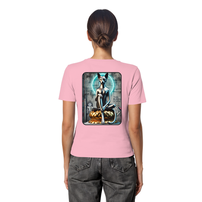 Mystic Cat - Fitted Ladies Organic Shirt