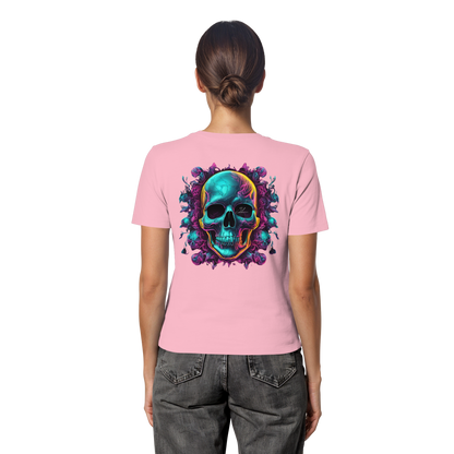 Galactic Skull - Fitted Ladies Organic Shirt