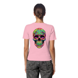 Psychedelic Skull - Fitted Ladies Organic Shirt
