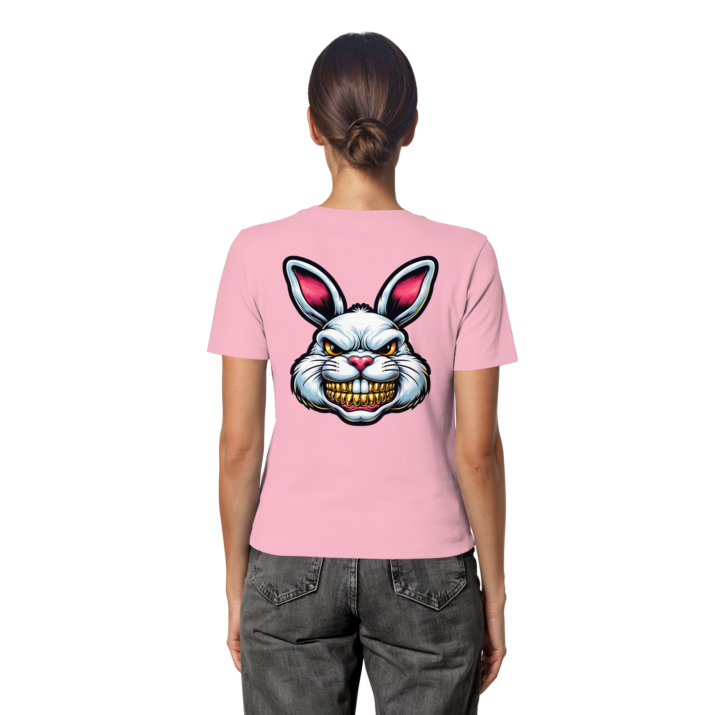 Tooth Bunny - Fitted Ladies Organic Shirt
