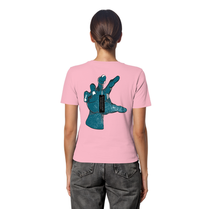 Statement Hand - Fitted Ladies Organic Shirt