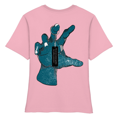 Statement Hand - Fitted Ladies Organic Shirt