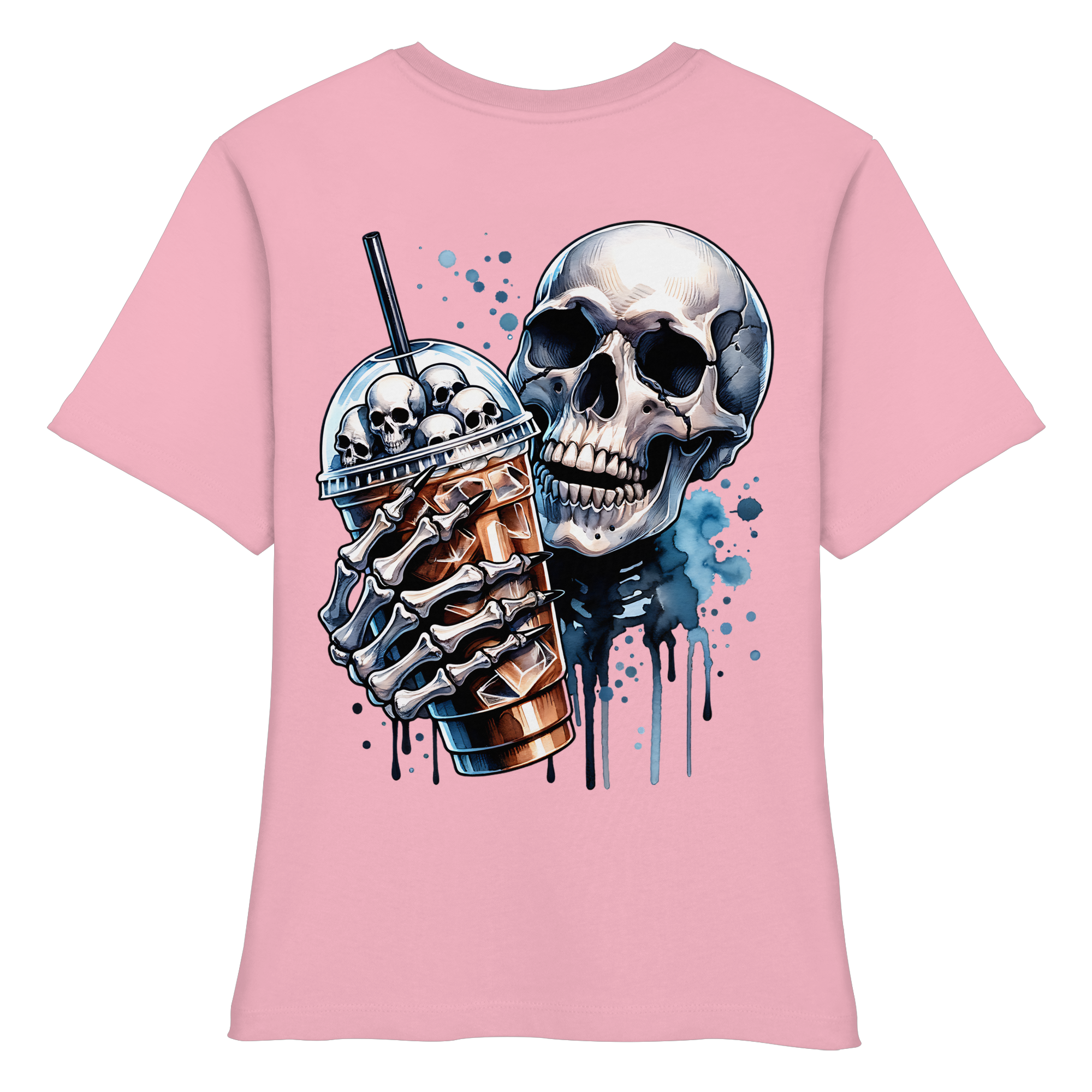 Chill Skull - Fitted Ladies Organic Shirt