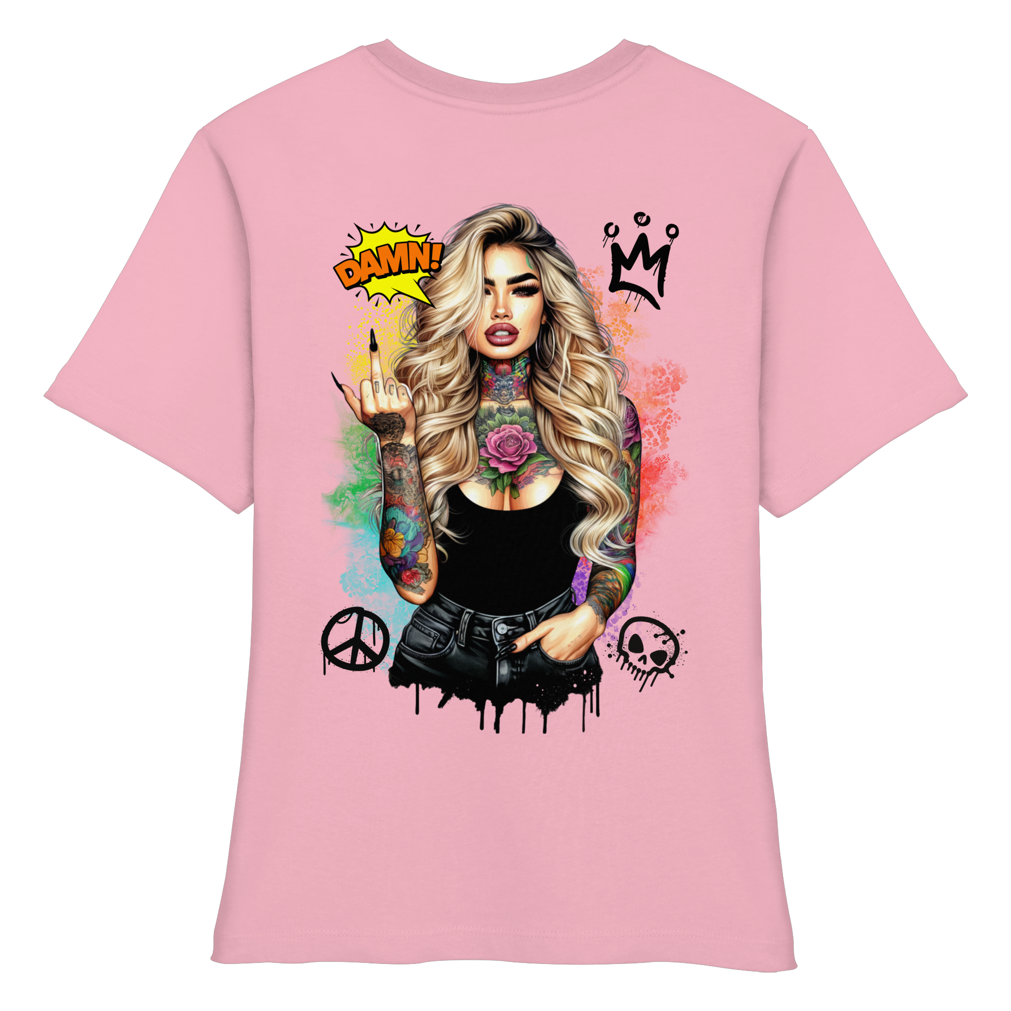 Ink Queen - Fitted Ladies Organic Shirt