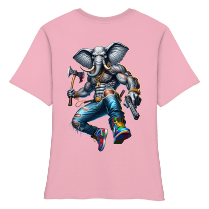 Elephant Warrior - Fitted Ladies Organic Shirt
