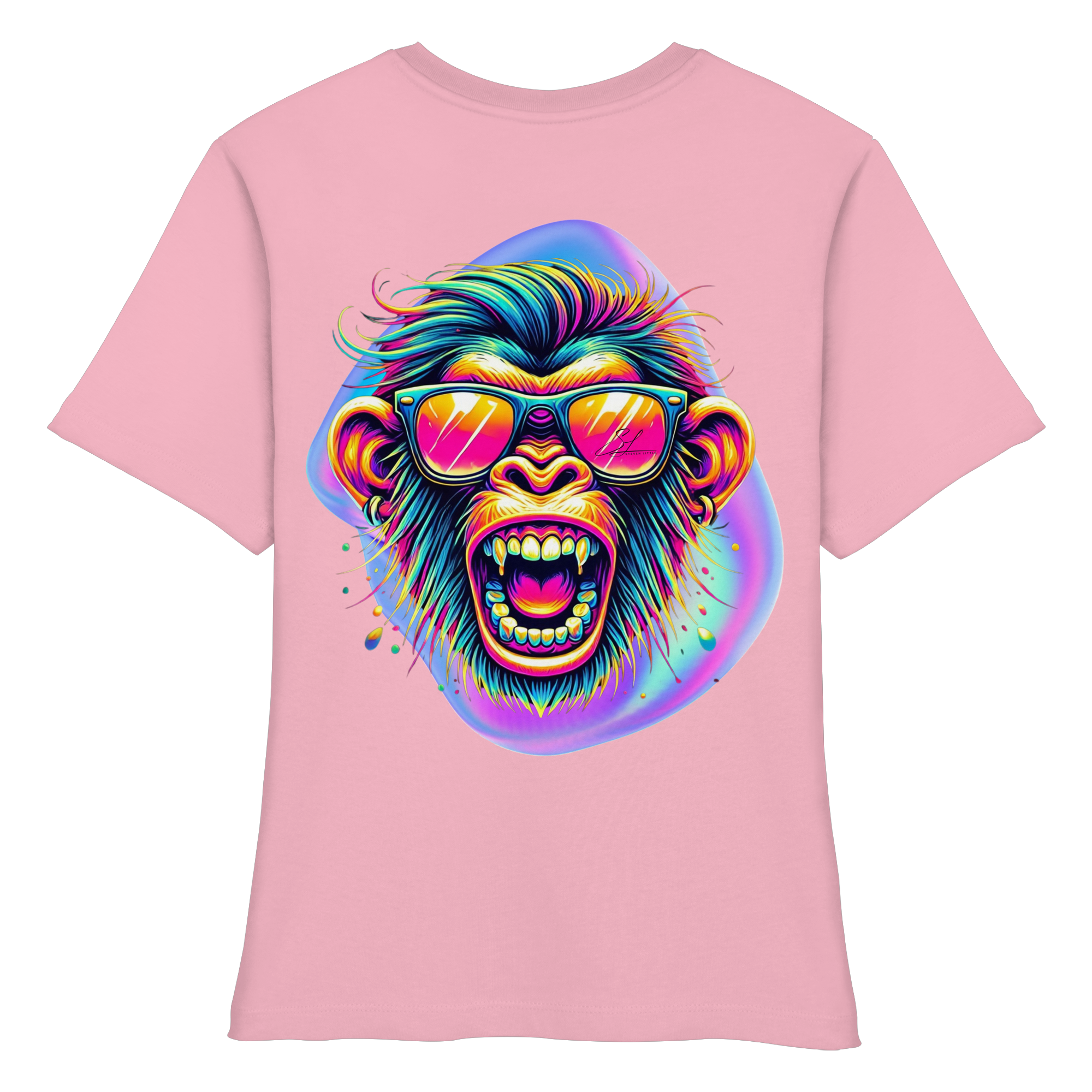 Crazy Chimp - Chemise bio ajustée pour femme