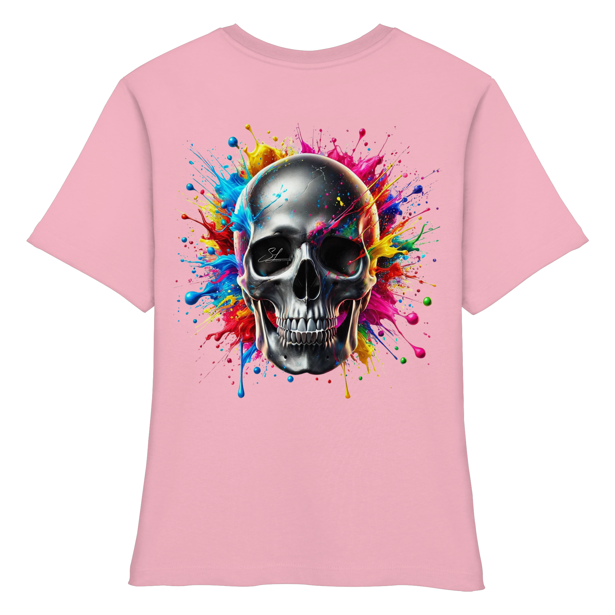 Explosion de vie - Chemise bio ajustée pour femme